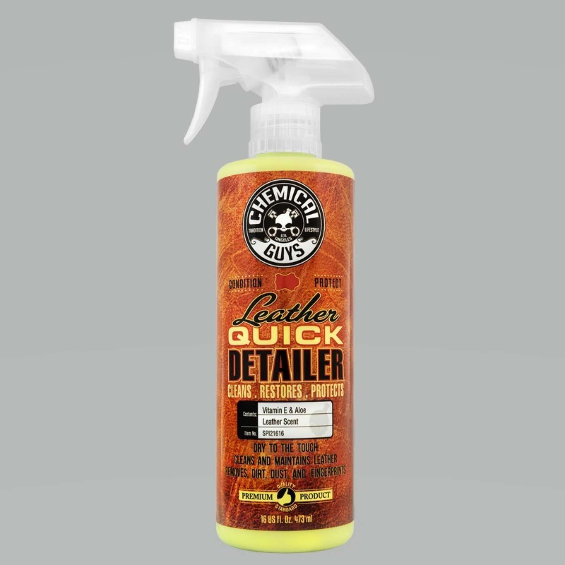 Picture of Chemical Guys Leather Quick Detailer Care Spray - Matte Finish - 16oz