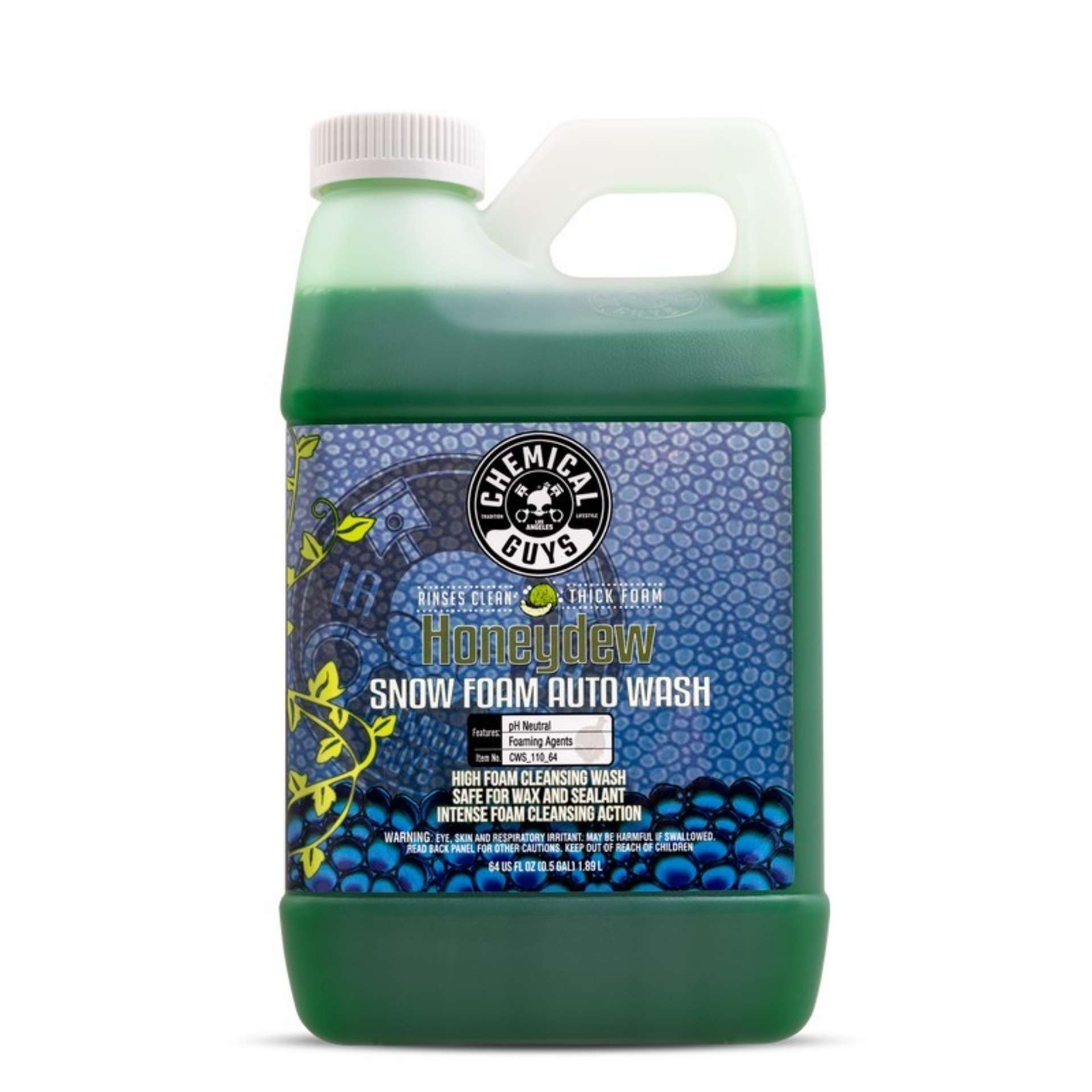 Picture of Chemical Guys Honeydew Snow Foam Auto Wash Cleansing Shampoo - 64oz