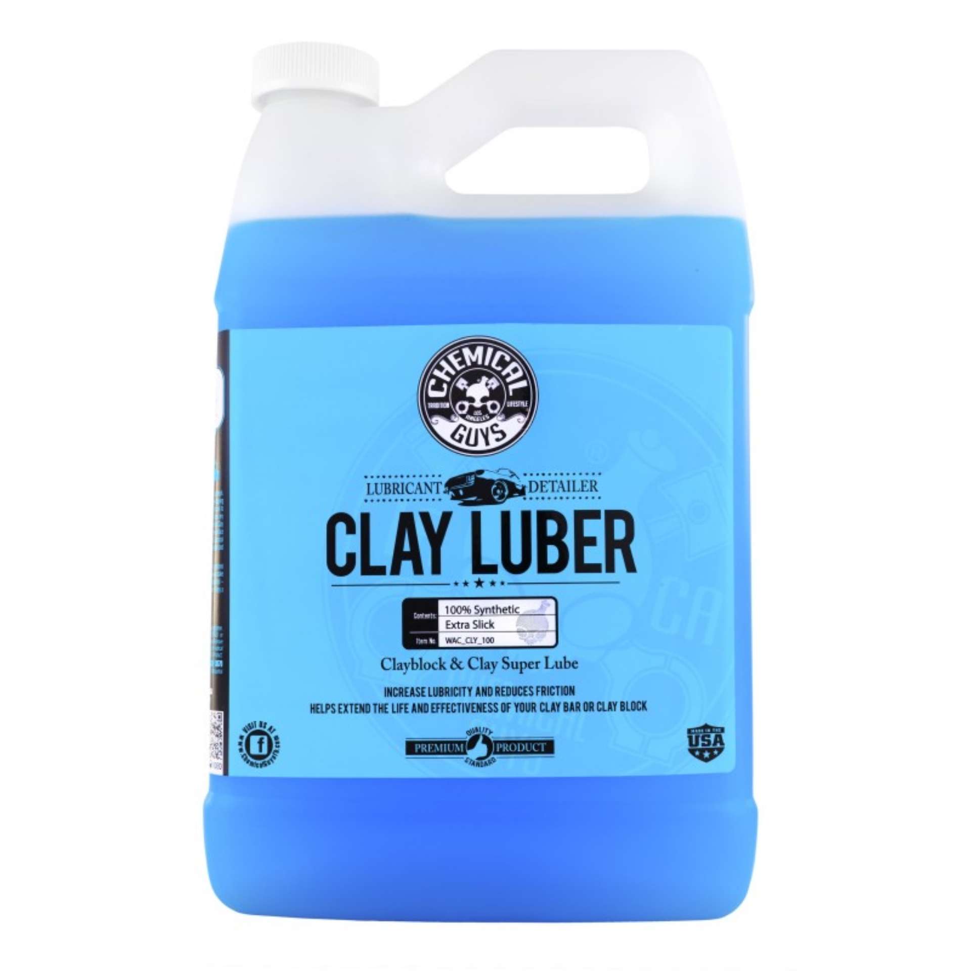 Picture of Chemical Guys Clay Luber Synthetic Lubricant & Detailer - 1 Gallon