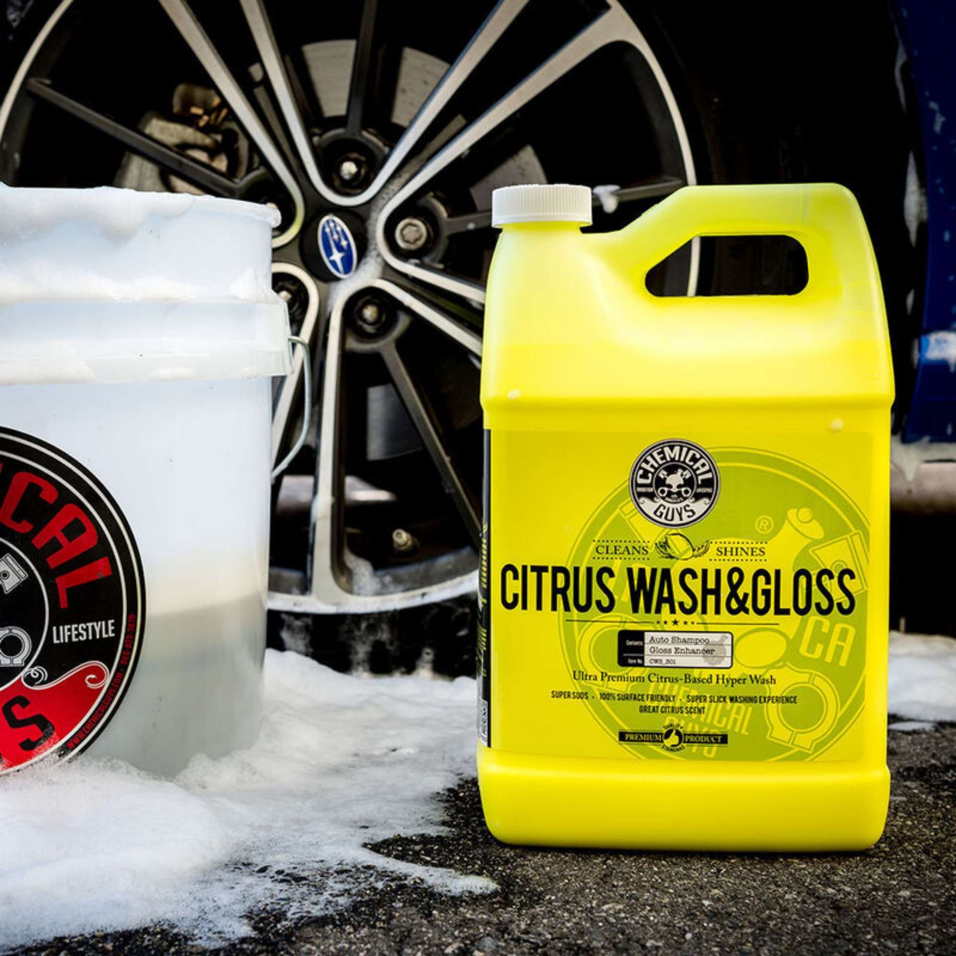 Picture of Chemical Guys Citrus Wash & Gloss Concentrated Car Wash - 1 Gallon