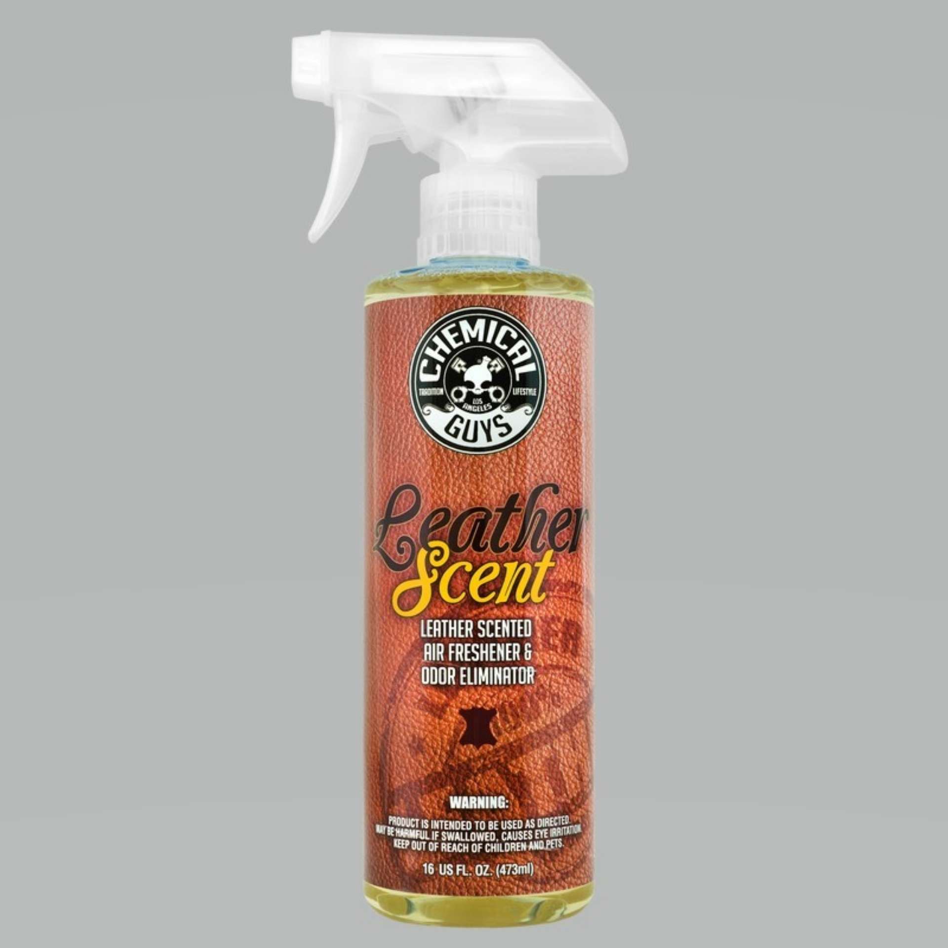 Picture of Chemical Guys Leather Scent Air Freshener & Odor Eliminator - 16oz