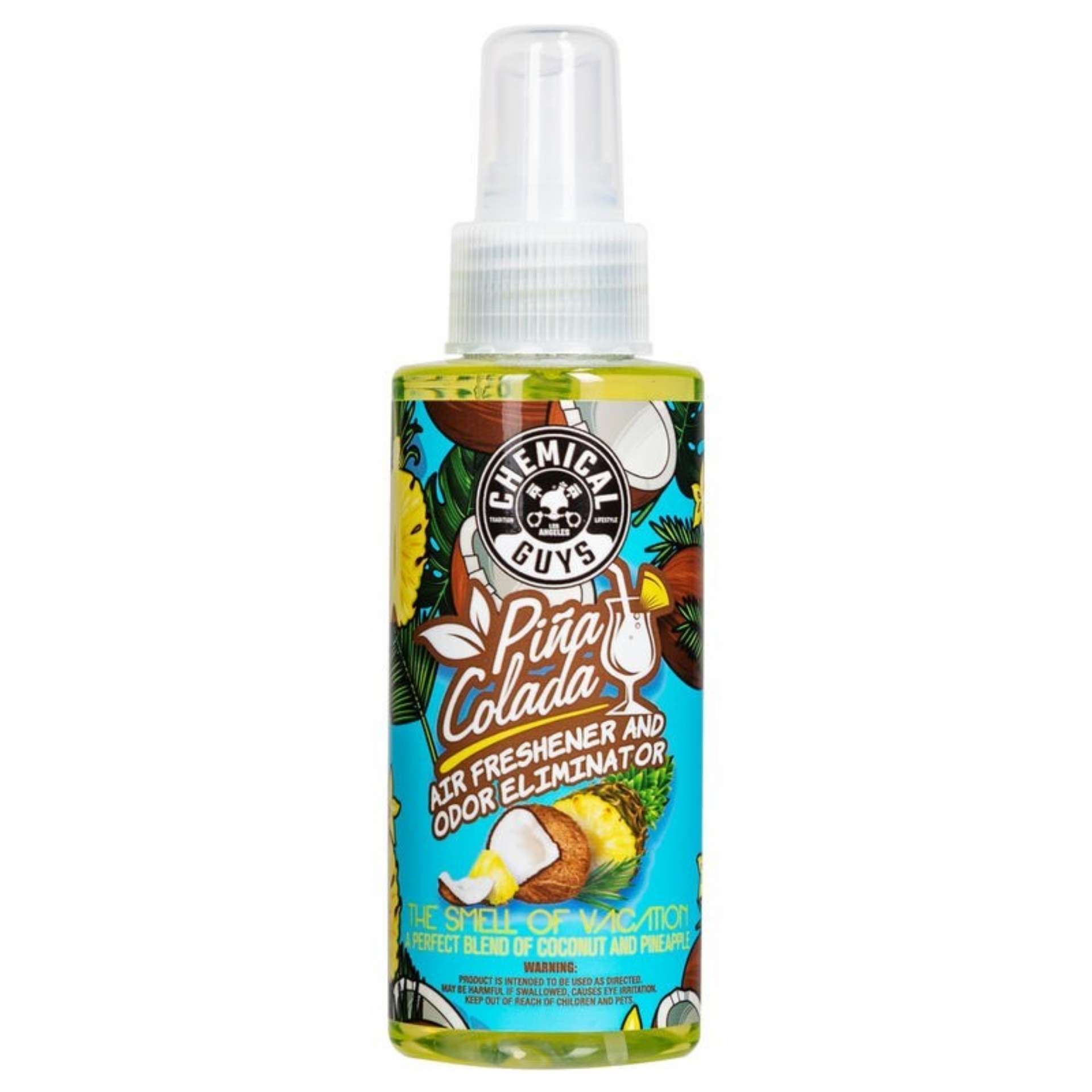 Picture of Chemical Guys Pina Colada Air Freshener & Odor Eliminator - 4oz