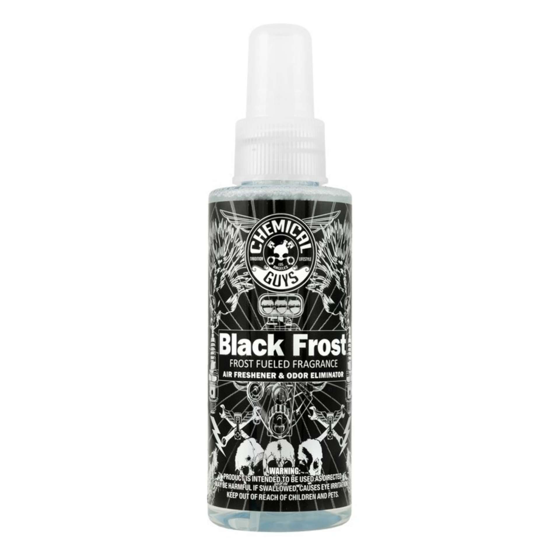 Picture of Chemical Guys Black Frost Air Freshener & Odor Eliminator - 4oz