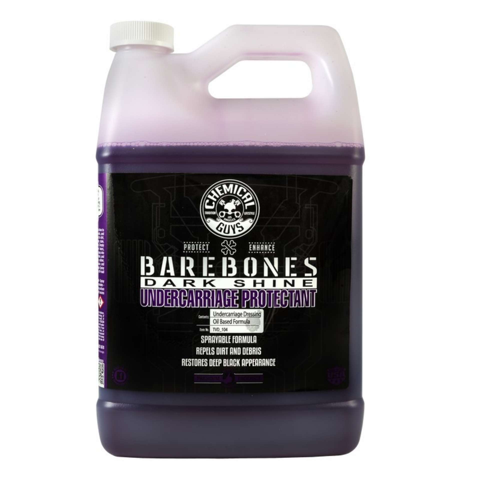 Picture of Chemical Guys Bare Bones Undercarriage Spray - 1 Gallon