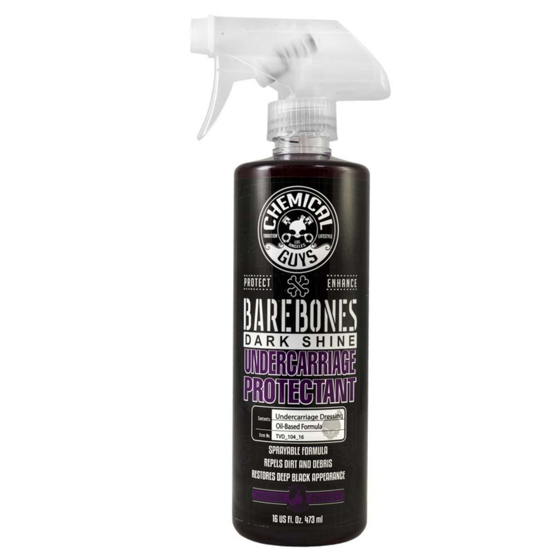 Picture of Chemical Guys Bare Bones Undercarriage Spray - 16oz