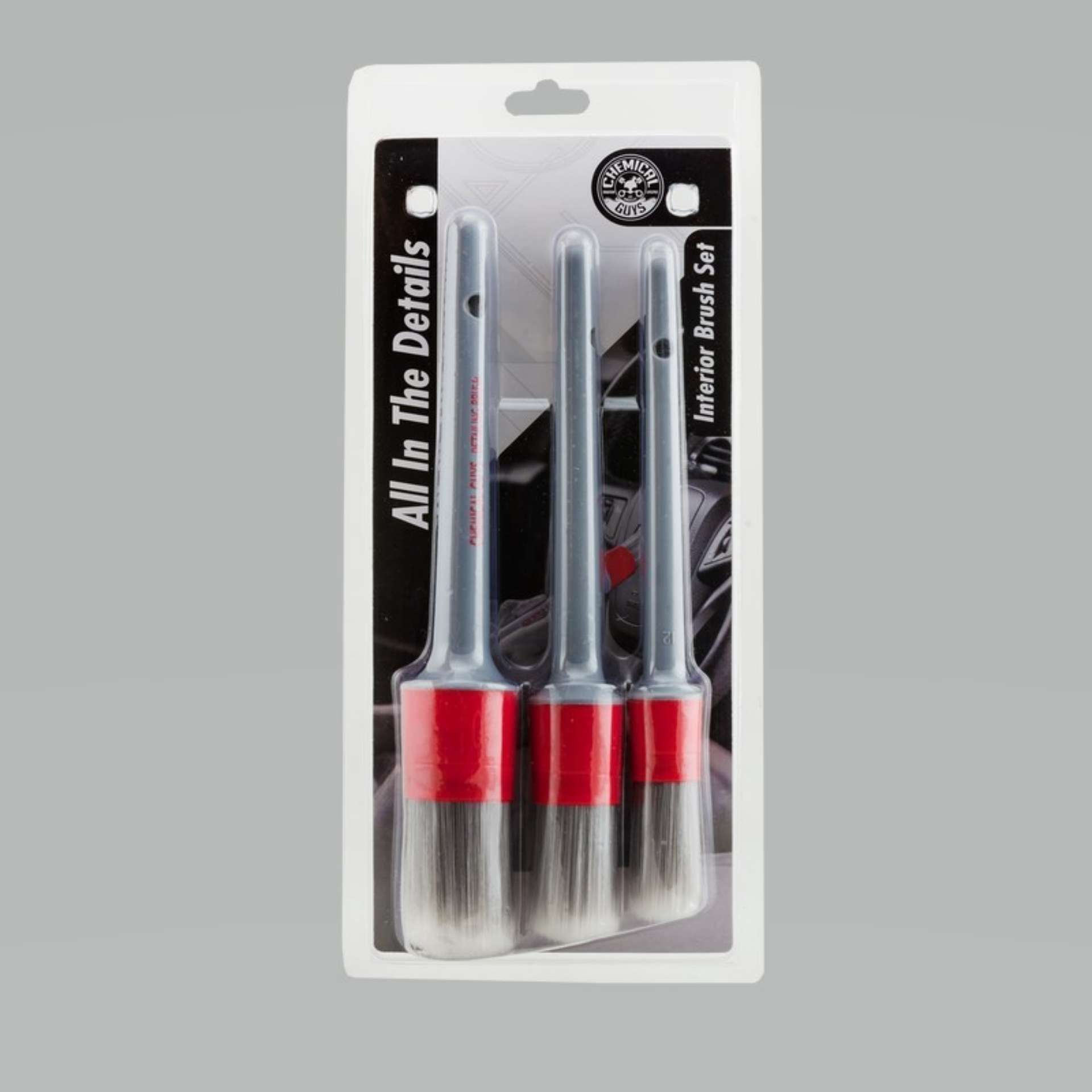 Picture of Chemical Guys Interior Detailing Brushes - 3 Pack