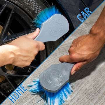 Picture of Chemical Guys Stiffy Brush For Tires - Blue