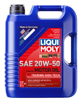 Picture of LIQUI MOLY 5L Touring High Tech Motor Oil SAE 20W50