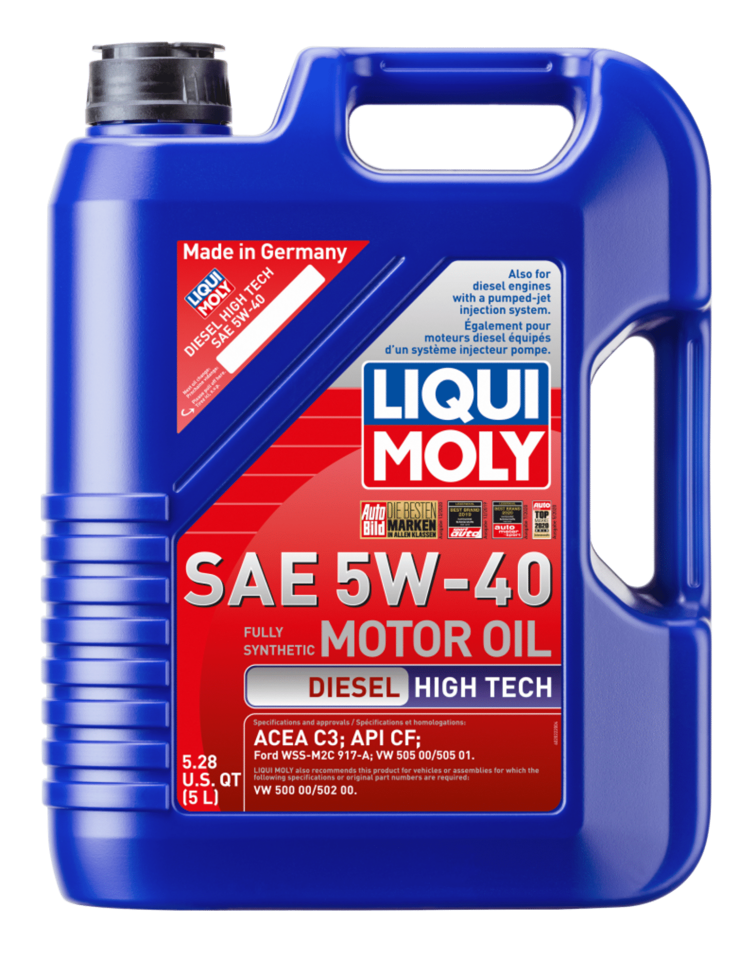 Picture of LIQUI MOLY 5L Diesel High Tech Motor Oil 5W40