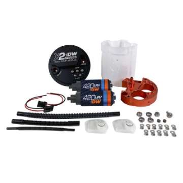 Picture of Deatschwerks X2 Series Fuel Pump Module with Dual DW420 Pumps For 2008-21 WRX-STI