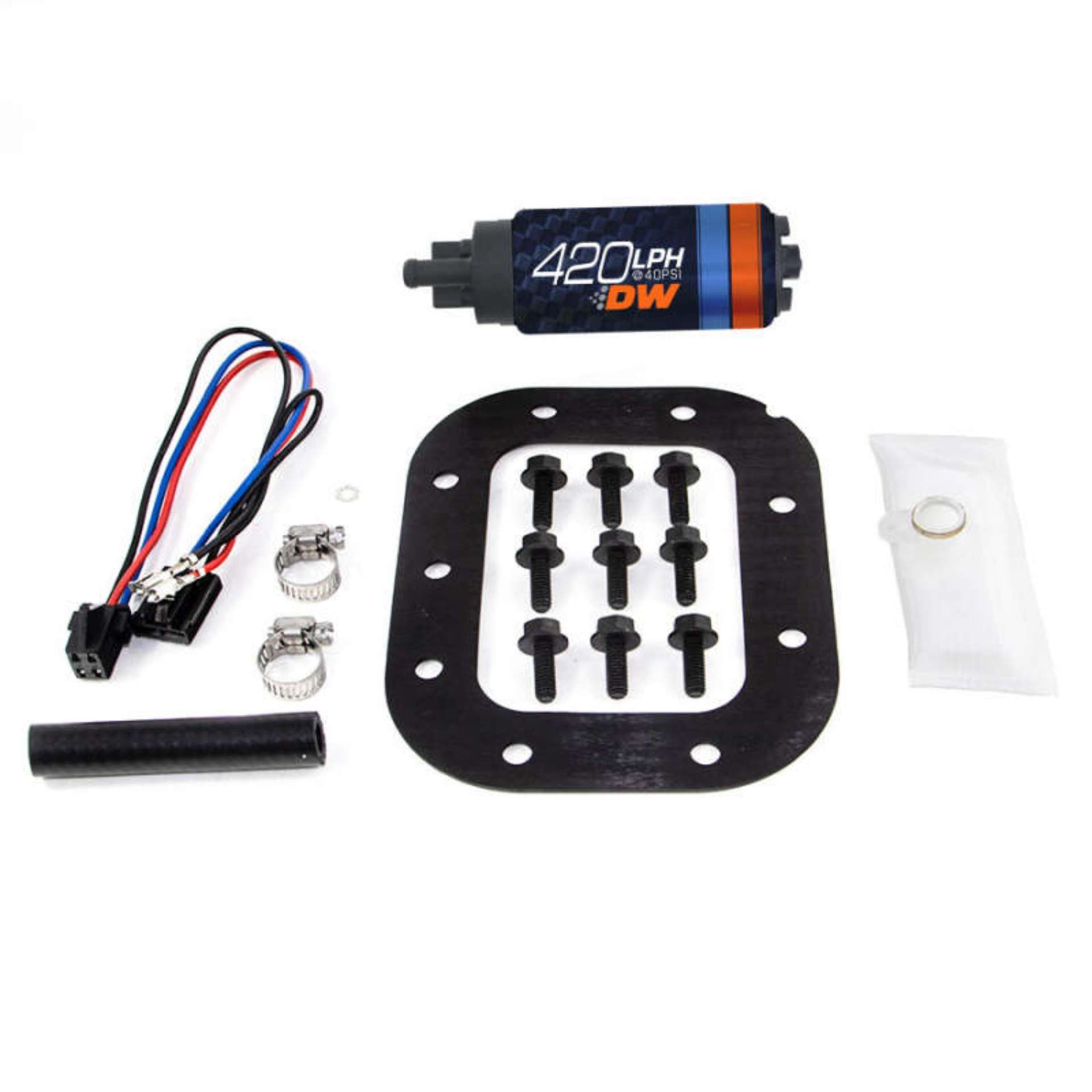 Picture of Deatschwerks DW420 Series 420lph In-Tank Fuel Pump w- Install Kit For Corvette 90-96 5-7L