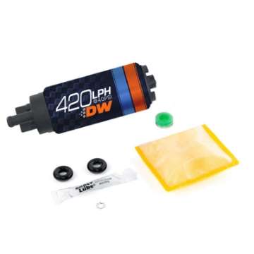 Picture of Deatschwerks DW420 Series 420lph In-Tank Fuel Pump w- Install Kit For Eclipse Turbo AWD 95-98