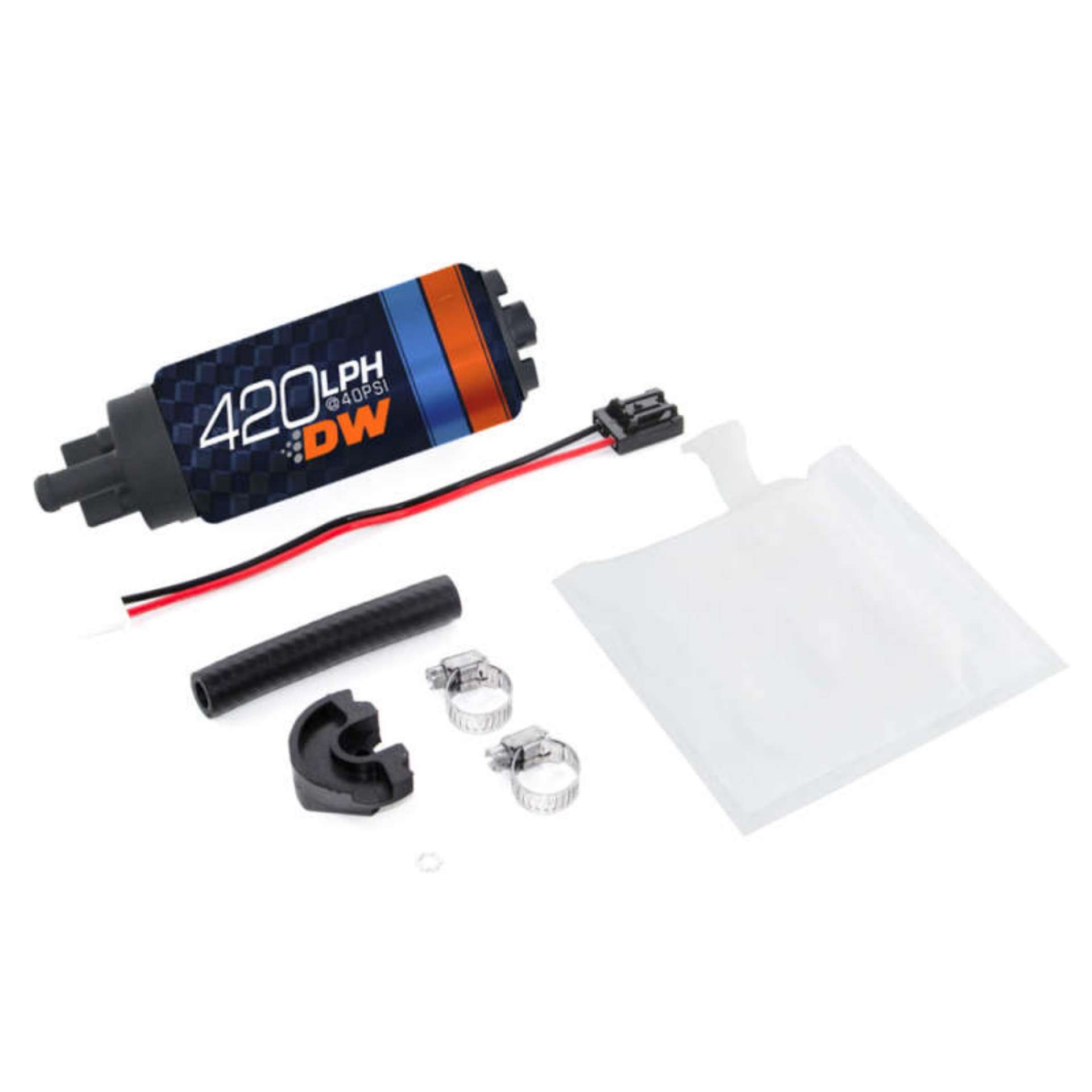 Picture of Deatschwerks DW420 Series 420lph In-Tank Fuel Pump w- Install Kit For Forester 97-07 Impreza