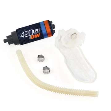 Picture of Deatschwerks DW420 Series 420lph In-Tank Fuel Pump w- Install Kit For 04-7 Cadillac CTS-V