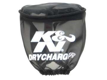 Picture of K&N DryCharger Air Filter Wrap - Oval Straight - Black