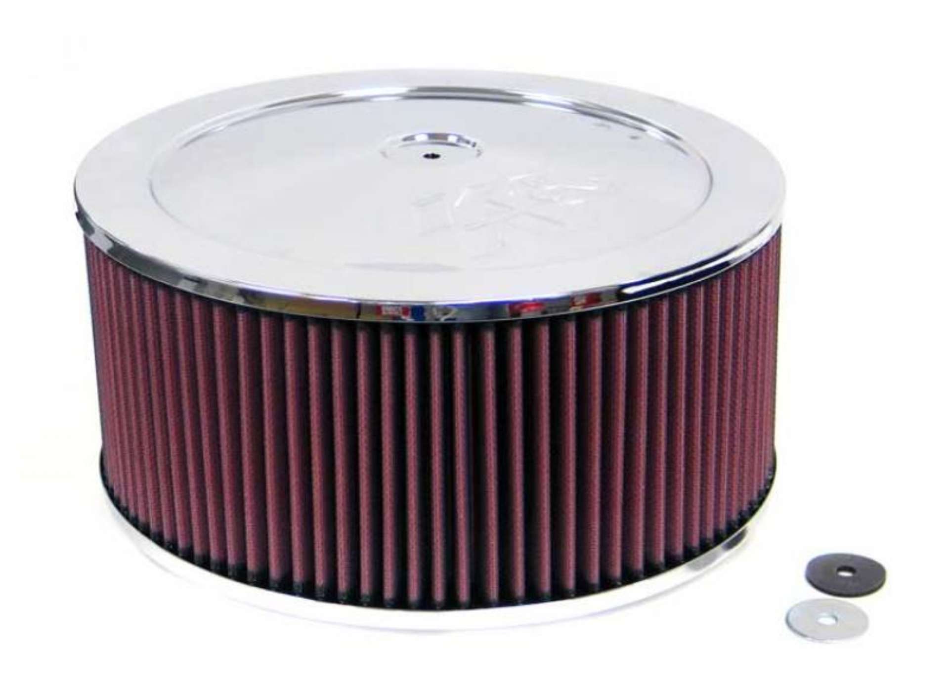 Picture of K&N Round Air Filter Assembly 7-5-16in Flange 11in Diameter 6in Height