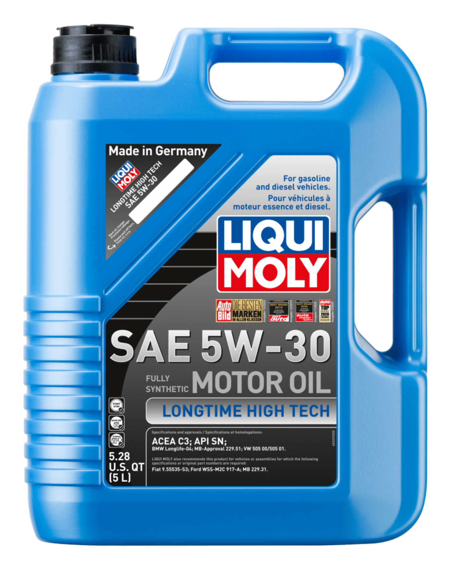 Picture of LIQUI MOLY 5L Longtime High Tech Motor Oil SAE 5W30