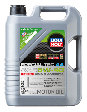 Picture of LIQUI MOLY 5L Special Tec AA Motor Oil SAE 5W40 Diesel