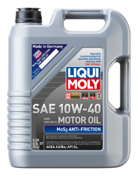 Picture of LIQUI MOLY 5L MoS2 Anti-Friction Motor Oil 10W40