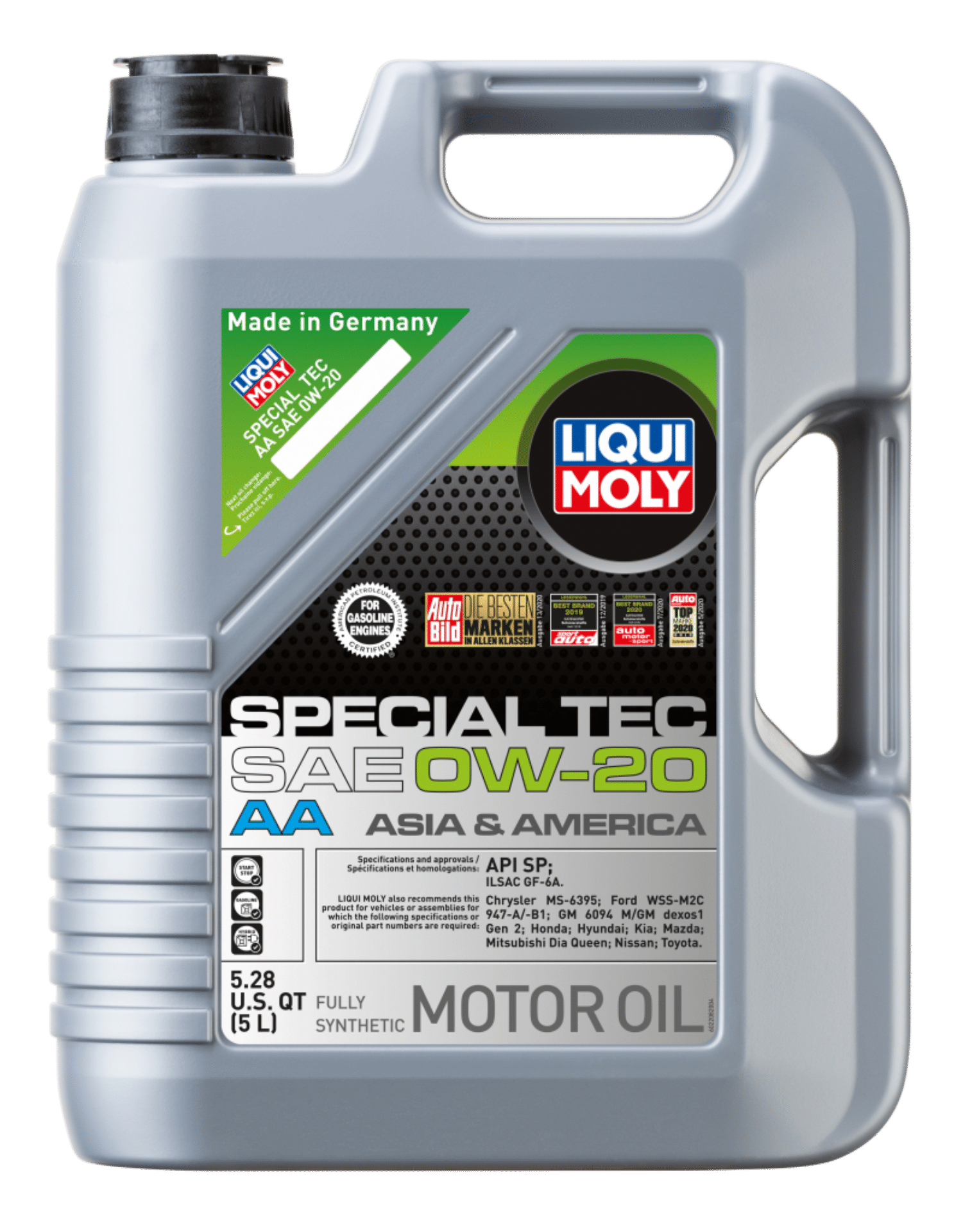 Picture of LIQUI MOLY 5L Special Tec AA Motor Oil SAE 0W20