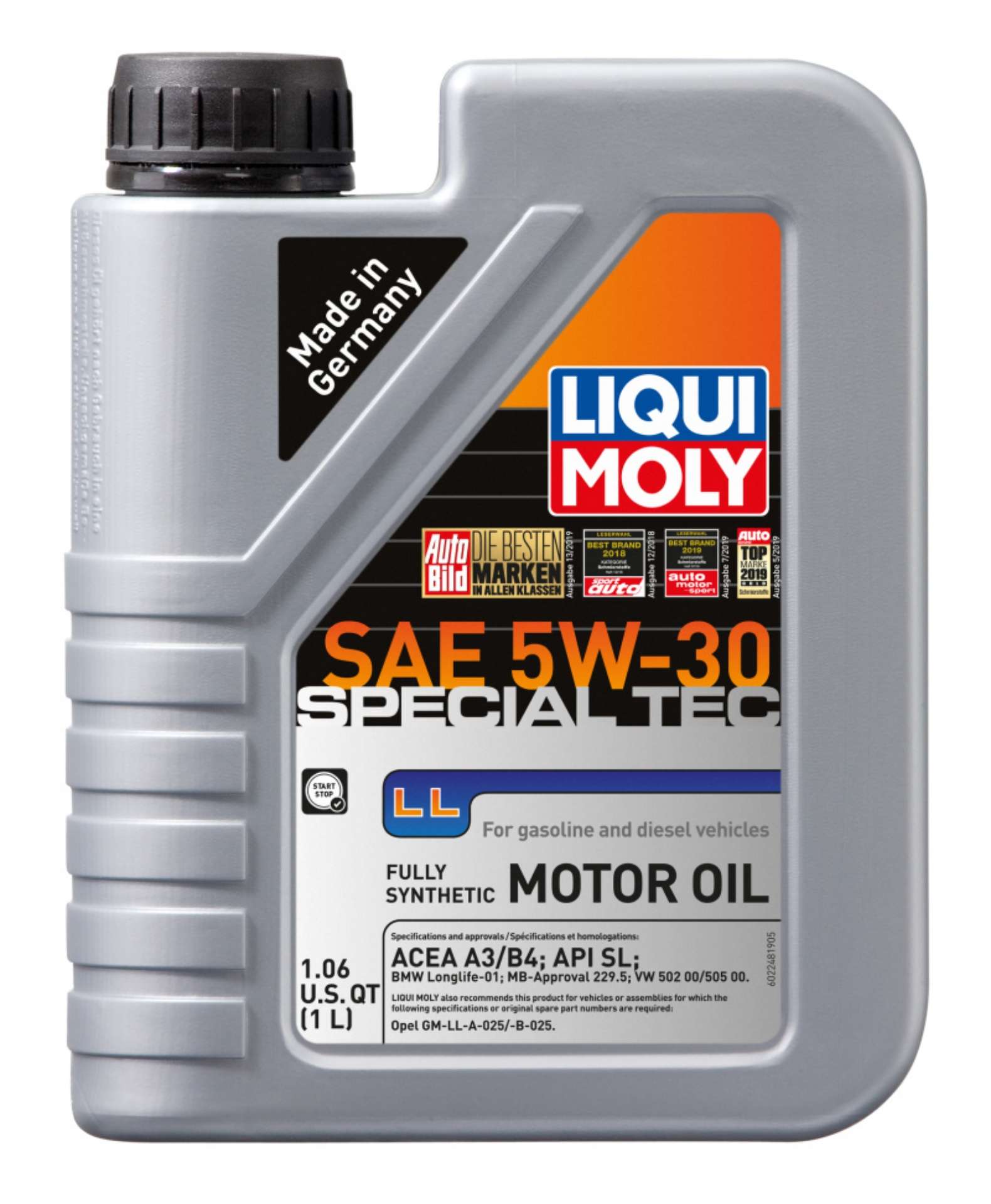 Picture of LIQUI MOLY 1L Special Tec LL Motor Oil SAE 5W30