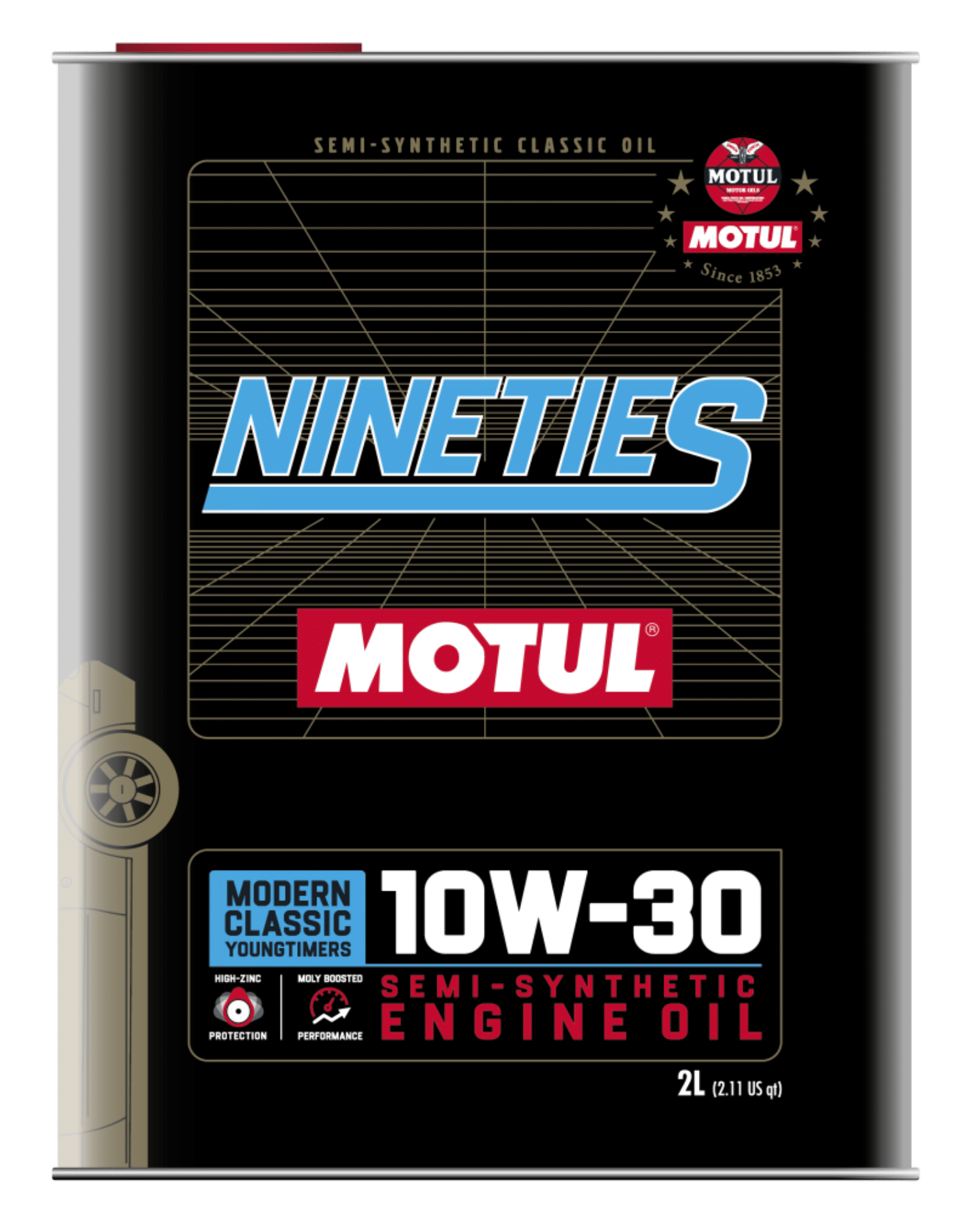 Picture of Motul 10W30 Classic Nineties Oil - 10x2L