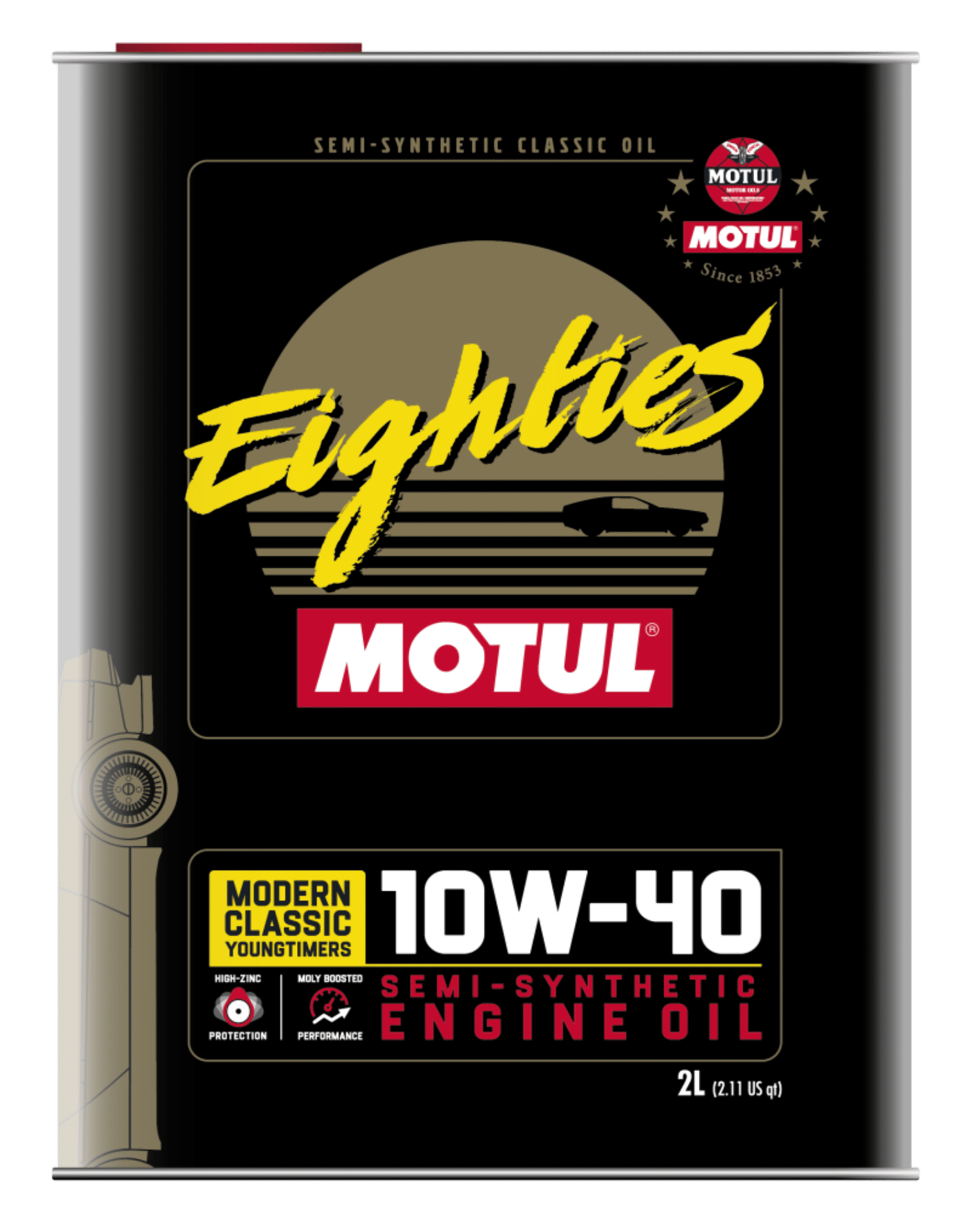 Picture of Motul 10W40 Classic Eighties Oil - 10x2L