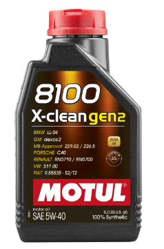 Picture of Motul 1L Synthetic Engine Oil 8100 X-CLEAN Gen 2 5W40