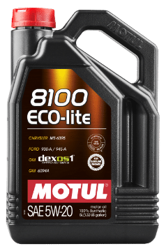 Picture of Motul 5L Synthetic Engine Oil 8100 5W20 ECO-LITE