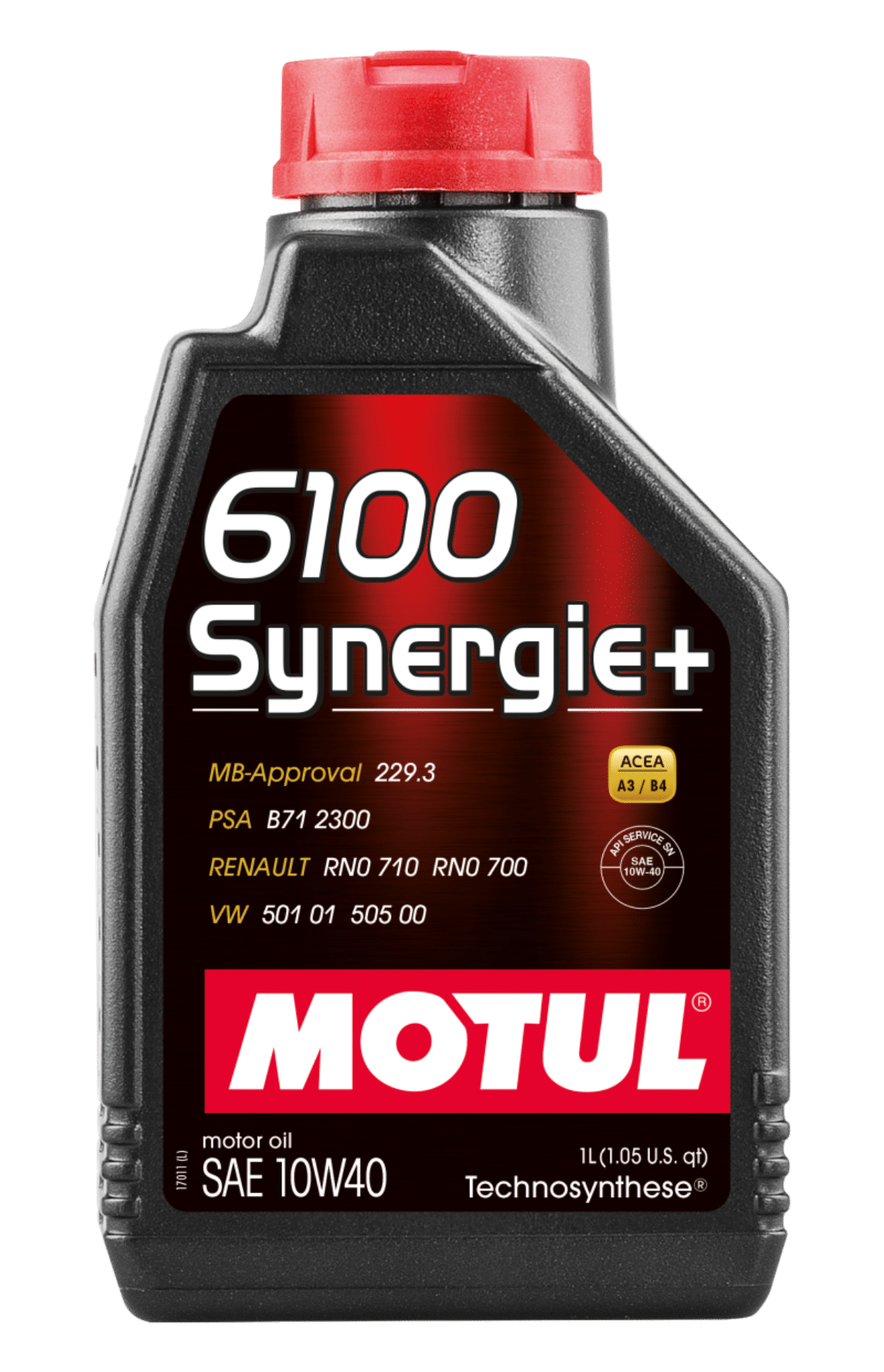 Picture of Motul 1L Technosynthese Engine Oil 6100 SYNERGIE+ 10W40 - 1L