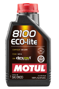 Picture of Motul 1L Synthetic Engine Oil 8100 0W20 ECO-LITE