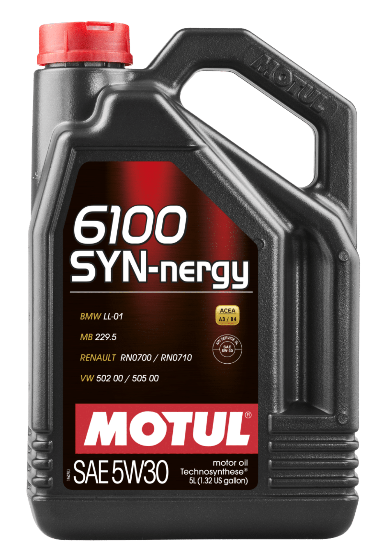 Picture of Motul 5L Technosynthese Engine Oil 6100 SYN-NERGY 5W30 - VW 502 00 505 00 - MB 229-5