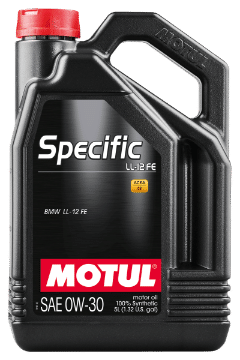 Picture of Motul 5L 100% Synthetic High Performance Engine Oil ACEA C2 BMW LL-12 FE+ 0W30