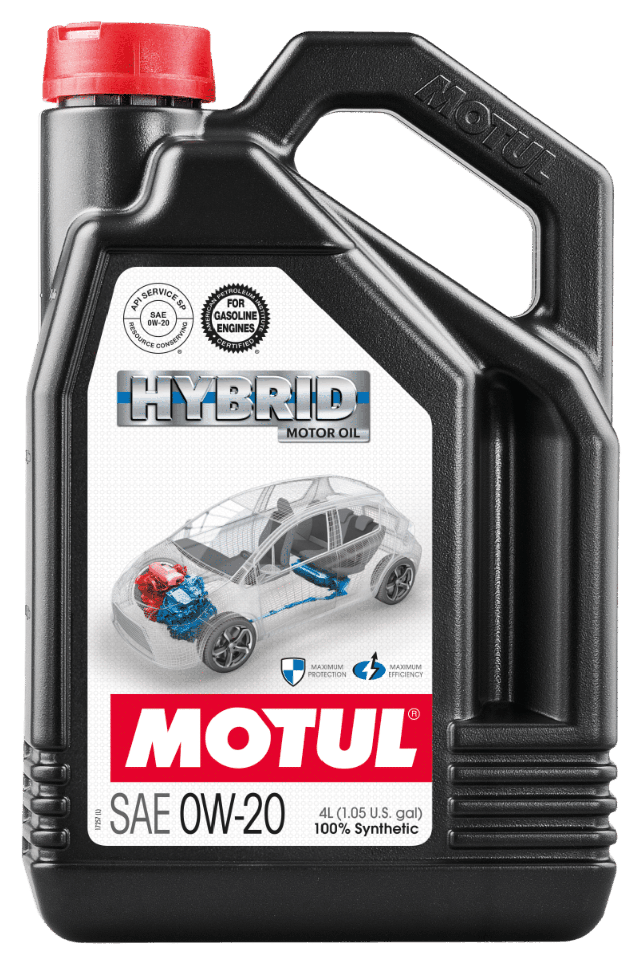 Picture of Motul 4L Hybrid Synthetic Motor Oil - 0W20