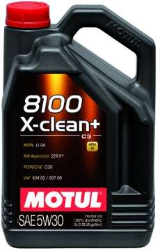 Picture of Motul 5L Synthetic Engine Oil 8100 5W30 X-CLEAN Plus