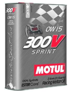 Picture of Motul 2L Synthetic-ester Racing Oil 300V SPRINT 0W15