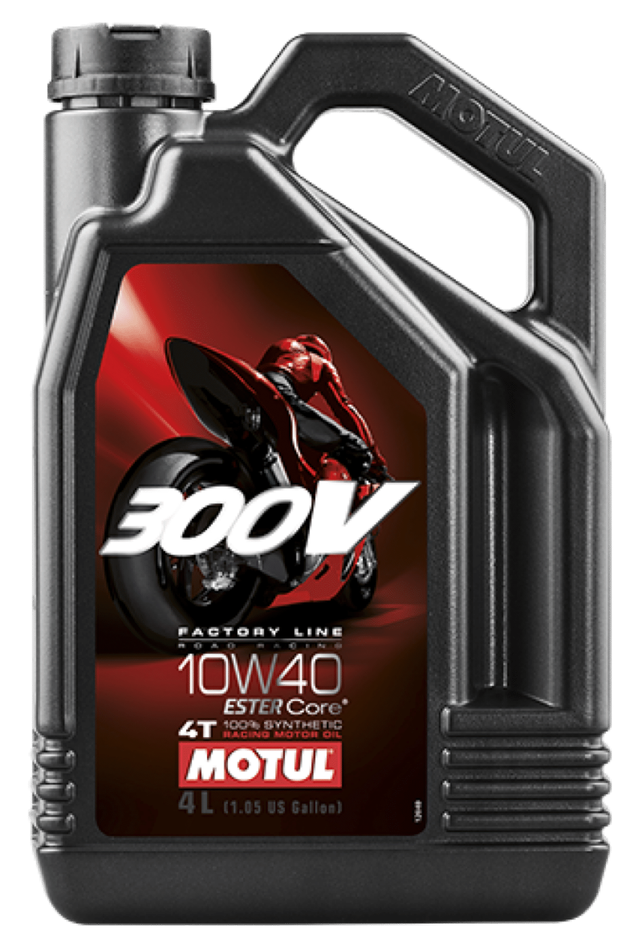 Picture of Motul 4L Synthetic-ester 300V Factory Line Road Racing 10W40