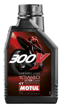 Picture of Motul 1L Synthetic-ester Oil 300V Factory Line Road Racing 10W40