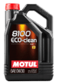 Picture of Motul 5L Synthetic Engine Oil 8100 0W30 4x5L ECO-CLEAN  ACEA C2 API SM ST-JLR 03-5007