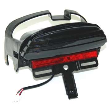 Picture of Letric Lighting 08-13 Dyna Fat Bob FXDF Replacement LED Taillight - Smoked