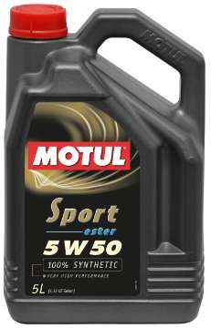 Picture of Motul 5L Synthetic Engine Oil Sport 5W50