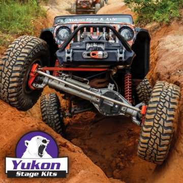 Picture of Yukon 18-23 Jeep JL & JT M220 Rear-M210 Front Stage 2 Gear Kit Package 5-38 RATIO w- F&R Covers