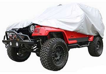 Picture of Rampage 1976-1983 Jeep CJ5 Car Cover 4 Layer - Grey