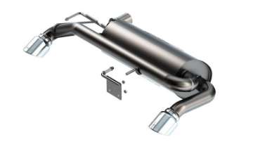 Picture of Borla 21-22 Ford Bronco 2-7L V6 4WD Touring Axle Back Exhaust w- Bright Chrome Tips