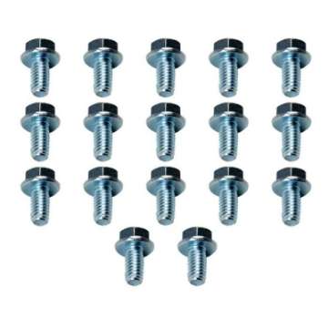 Picture of Moroso Ford C-6 Stamped Steel Transmission Pan Bolts - Set of 17