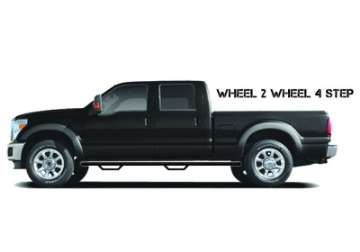 Picture of N-Fab 2022 Toyota Tundra Crew Max Cab 5-6ft Bed W2W - 3in Nerf Steps - Gloss Black w-o Bed Access