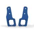 Picture of Mishimoto 2017+ Ford Raptor - 2009+ Ford F150 Borne Off-Road Billet Tow Hooks - Blue