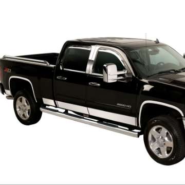 Picture of Putco 19-24 Chevrolet Silverado Crew Cab 6-5 Stand Box - 5-5in Wide - 10pcs Pro SS Rocker Panels