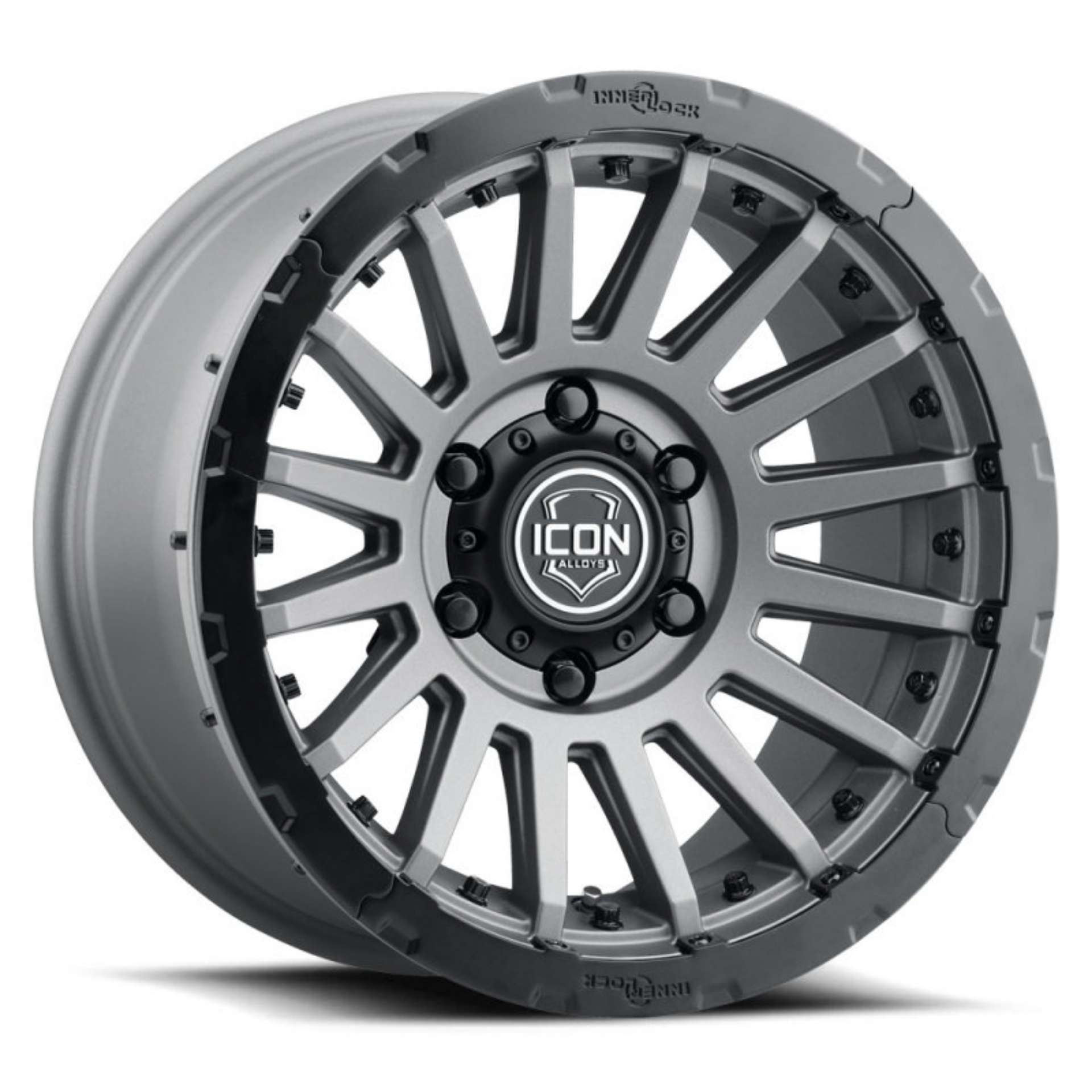 Picture of ICON Recon Pro 17x8-5 5 x 150 25mm Offset 5-75in BS Charcoal Wheel