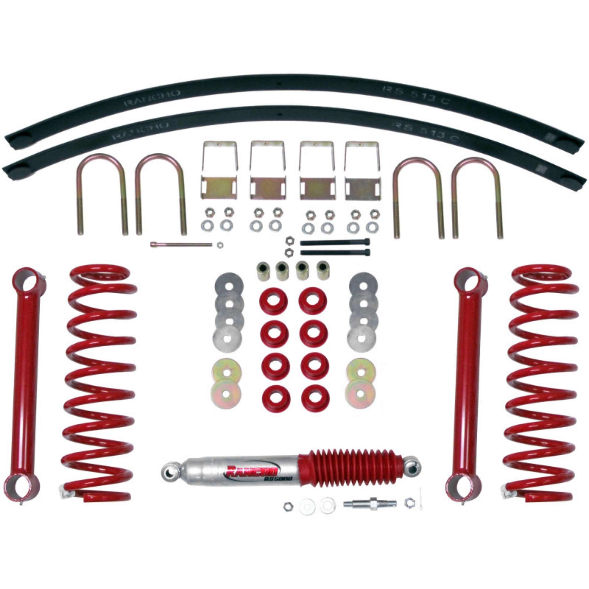 Picture of Rancho 07-17 Jeep Wrangler Fr and R Suspension System Component - Box One